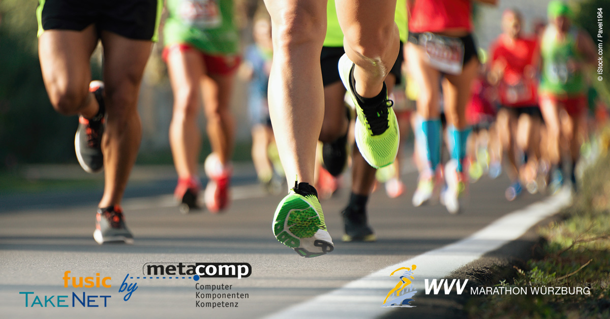 Bildtitel: NEU in 2025: Der „TAKENET 10 km Funlauf“ wird zum „MetaComp Würzburg 10 km FunRun“!