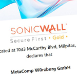 MetaComp Würzburg ist SonicWall Gold Partner – und bietet attraktive Upgrade-Vorteile
