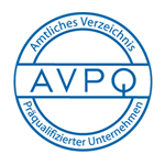 MetaComp Würzburg im Amtlichen Verzeichnis präqualifizierter Unternehmen (AVPQ)