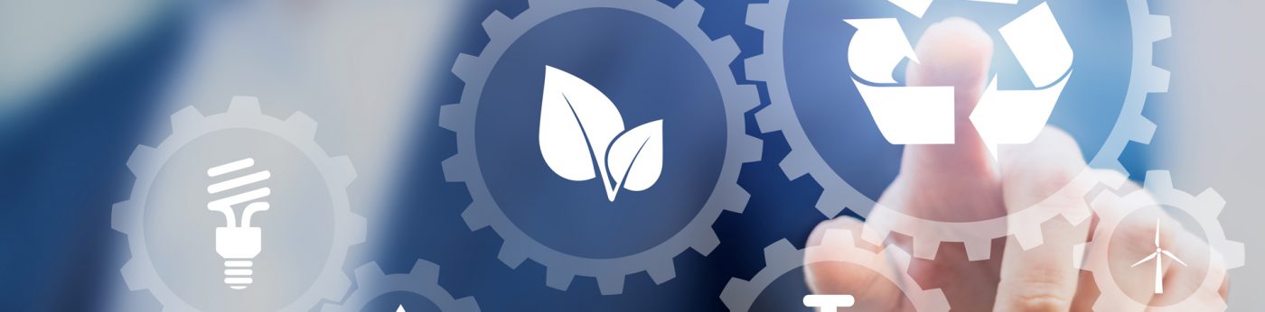 Zahnräder als Symbol für IT-Lösungen