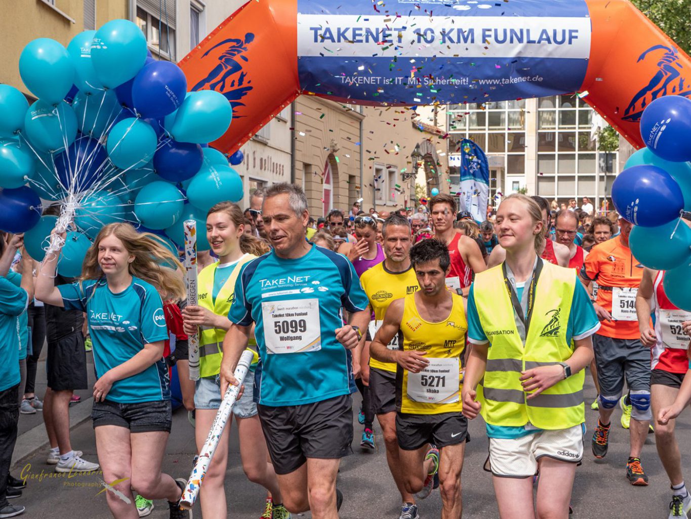 TAKENET 10 km Funlauf 2018