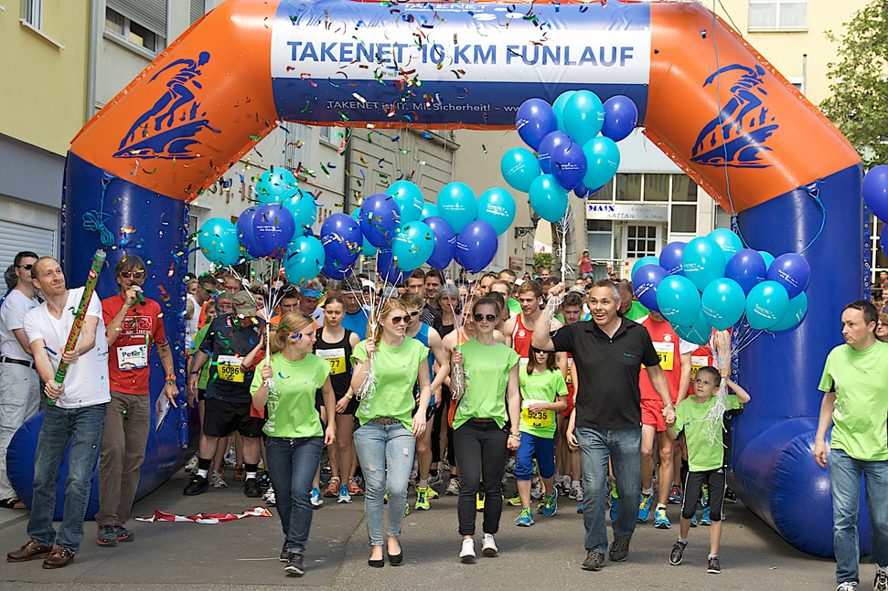 TAKENET 10 km Funlauf 2013